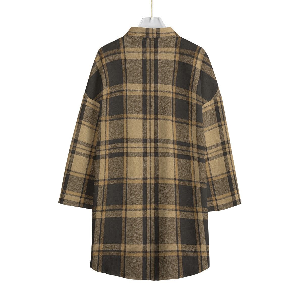 central florida knights tartan plaid black gold  women tartan plaid game day shirt