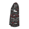 atlanta-falcons-short-sleeve-t-shirt red black football outfit front view