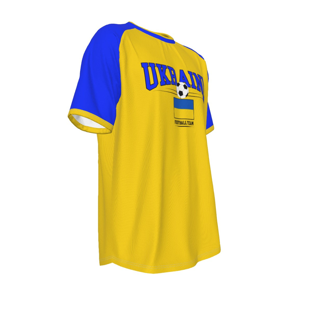 White Smoke Ukraine Soccer Fan T-Shirt – Vintage Ukraine Football Shirt Retro Ukrainian National Team Style | Classic Ukraine Soccer Tee