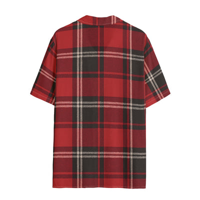 women tailgate plaid streetwear shirt