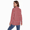 college tartan plaid women shirt women tartan plaid game day fashion