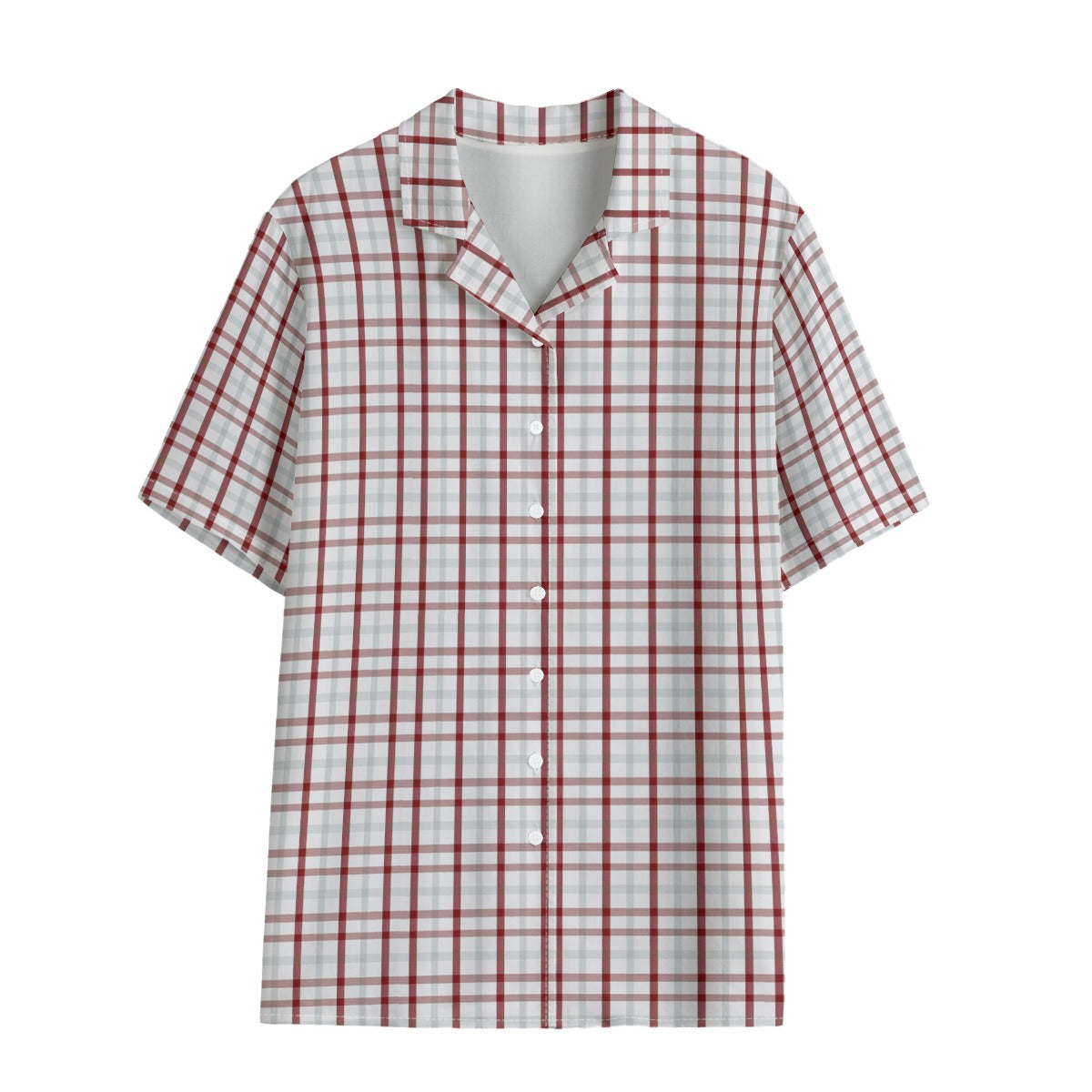 kansas jayhawks tartan plaid oversized button up women shirt indiana hoosiers tartan plaid oversized button up women shirt women's hawaii shirt | rayon women tartan plaid game day fashion