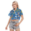 Florida Gators Women's Cropped Shirt - college football fan apparel sportswear product image 3.0