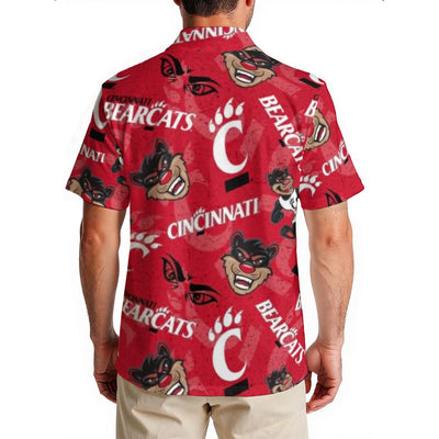 Cincinnati Bearcats Men's Hawaiian Shirt|150GSM varsity sportswear product image 2.0