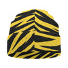 White Smoke Pittsburgh Football Yellow Black Zebra Knitted Hat