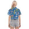 Florida Gators Women's Cropped Shirt - college football fan apparel sportswear product image 4.0