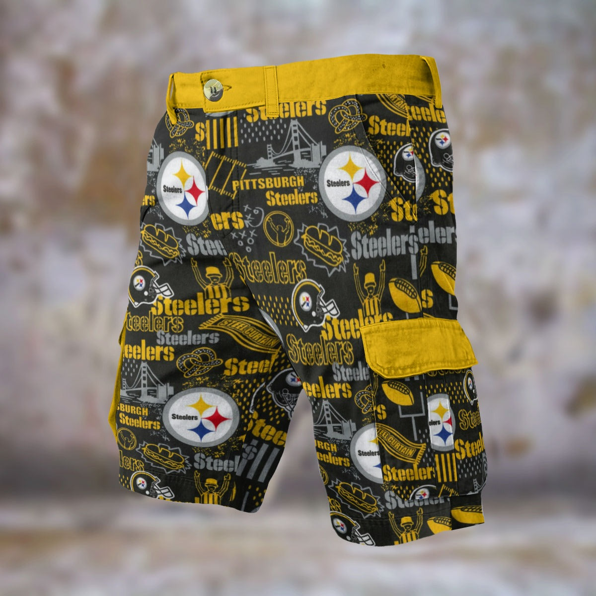 Pittsburgh Steelers Men's Cargo Shorts