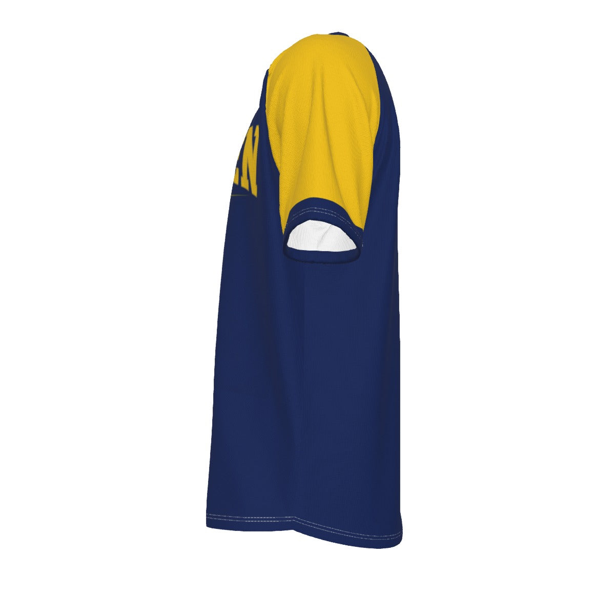 Sweden Soccer T-Shirt Blue and Yellow – Sweden Football Fan Shirt with Flag Graphic