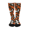 White Smoke Cleveland Browns Camo Long Socks