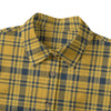 california golden bears tartan plaid oversized button up women shirt women's shirt | 125gsm cotton women tartan plaid fashion