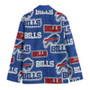 Buffalo football Flat Lapel Collar Suit Blazer