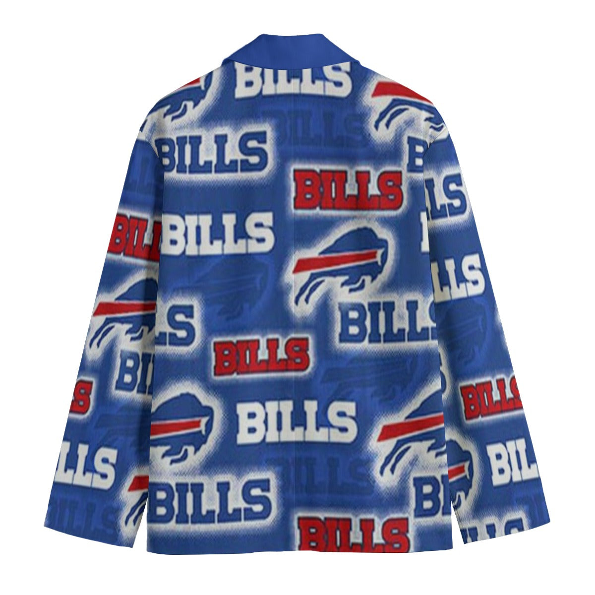 Buffalo football Flat Lapel Collar Suit Blazer