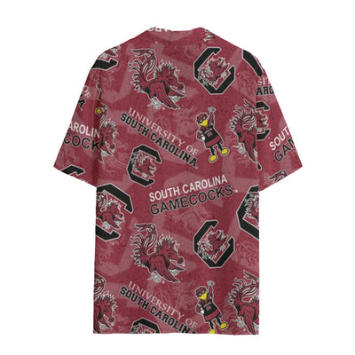 South Carolina Gamecocks Hawaii Shirt | 120GSM - college football fan gear varsity sportswear product image 2.0