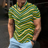 Green Bay Football Yellow Green Men’s Polo Shirt – Game Day Streetwear – sportswear style, game day outfit, image 1.0