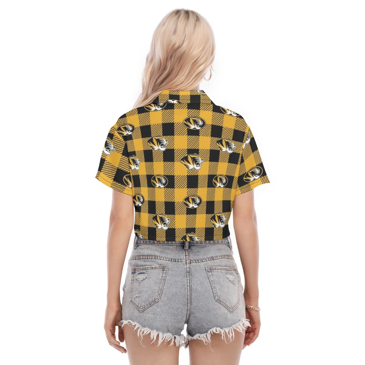 Missouri Tigers Women's Cropped Shirt streetwear fashion product image 4