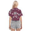 Texas A&M - Aggies Women's Cropped Shirt - Aggies fan gear varsity sportswear product image 4.0