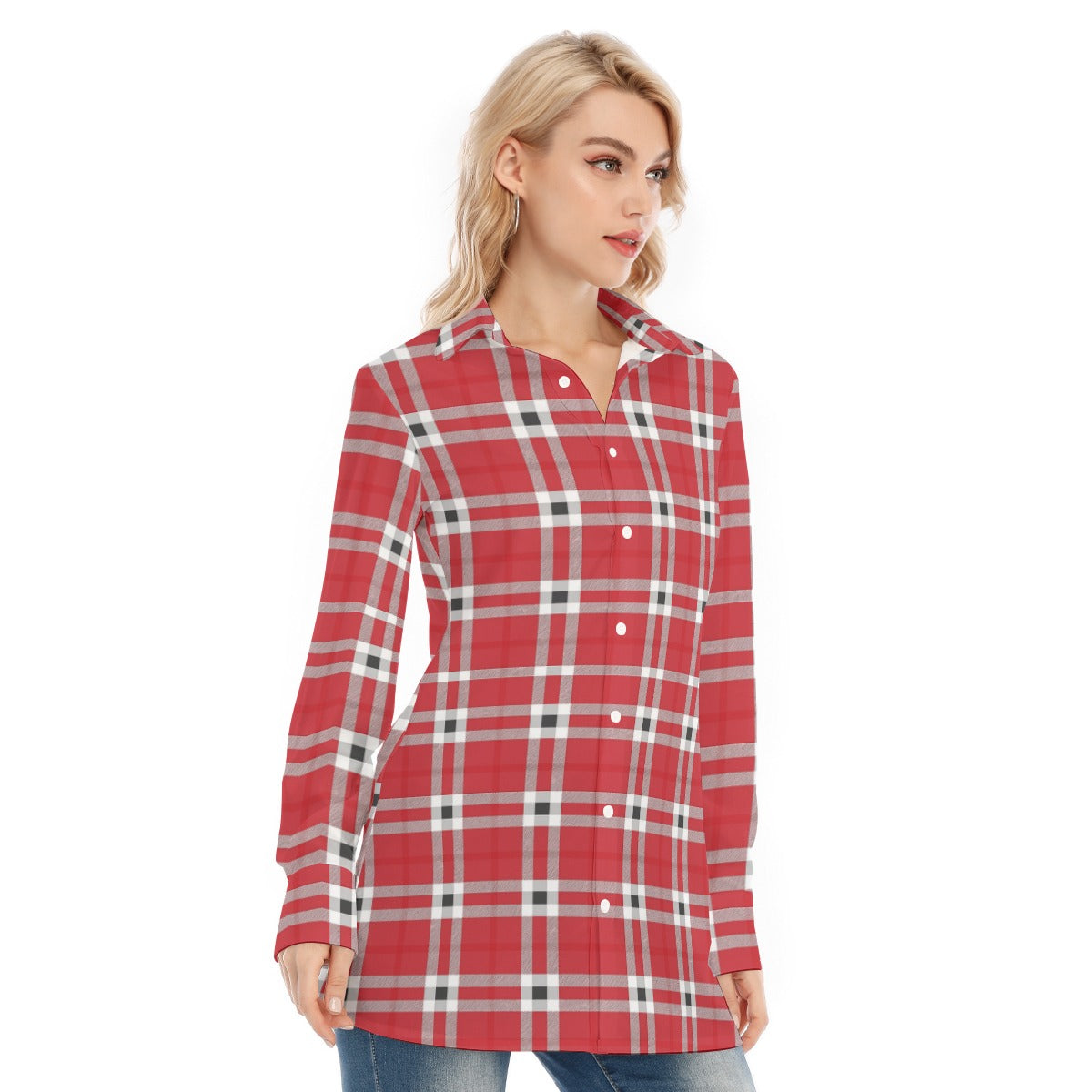 college tartan plaid women shirt women tartan plaid game day fashion
