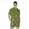 Green Bay football zebra Men's Rompers – sportswear style, fan gear, image 1.0