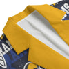 Los Angeles Football Blazer Men Blue Yellow Game Day Jacket Stylish Streetwear