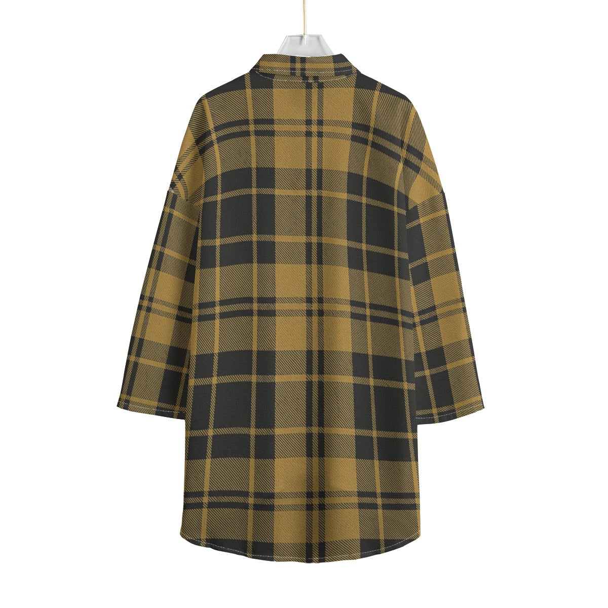 colorado buffaloes tartan plaid black gold  women tartan plaid game day shirt
