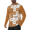 Texas at Austin - Longhorns Sunscreen  Sports Hoodie With Thumb Holes – breathable comfort wear, lightweight game day shirt, image 1.0