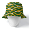 Green Bay Football Yellow Green Zebra Double-Side Printing Bucket Hat – Game Day Streetwear – lightweight game day shirt, casual fan outfit, image 1.0