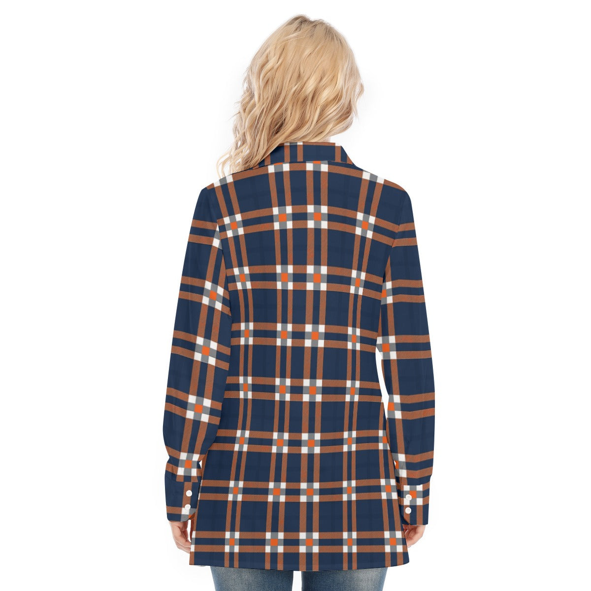 kansas jayhawks tartan plaid women shirt women tartan plaid game day fashion
