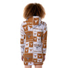 White Smoke Texas at Austin - Longhorns Women's Heavy Fleece Long Hoodie