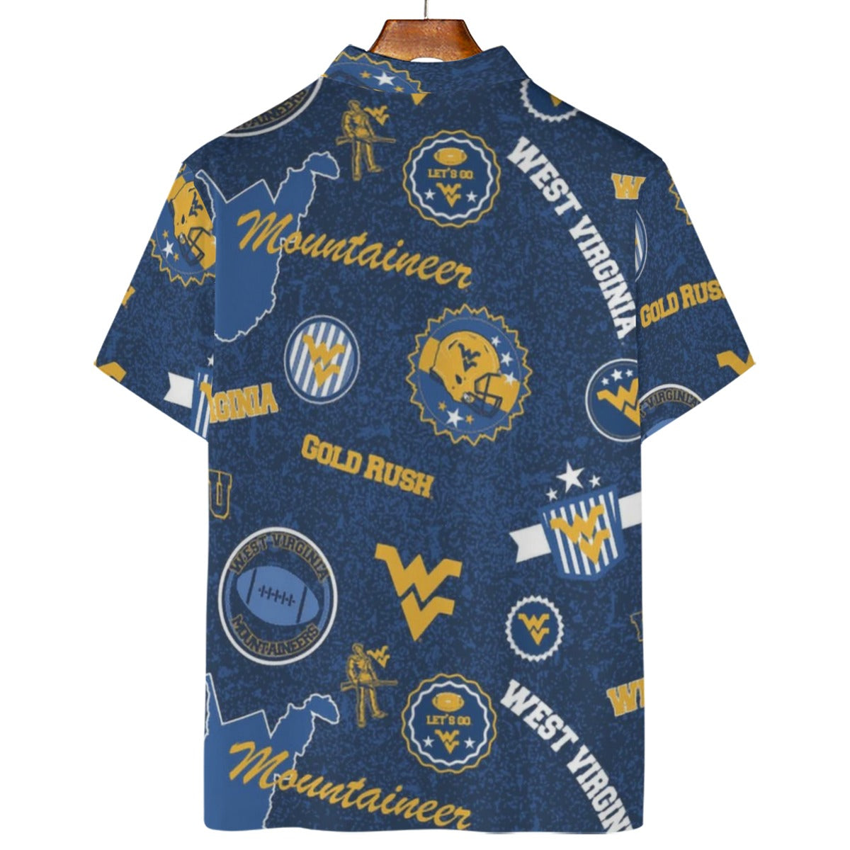 West Virginia Mountaineers Polo Shirt | 180GSM streetwear fashion product image 2
