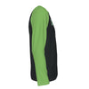 Dark Slate Gray Charlotte NC Black Green Long Sleeve Shirt – Modern Varsity North Carolina Raglan