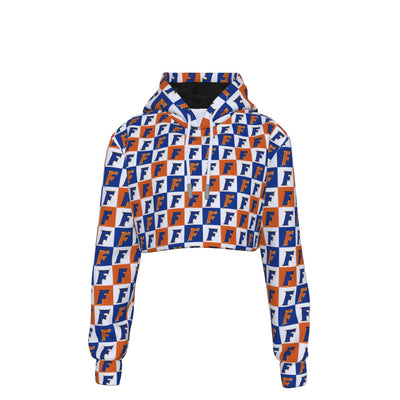 Florida - Gators Women's Crop Top Hoodie - college football fan apparel sportswear product image 1.0
