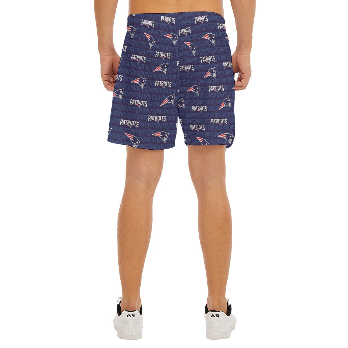 New England Patriots  Men's Side Split Running Sport Shorts