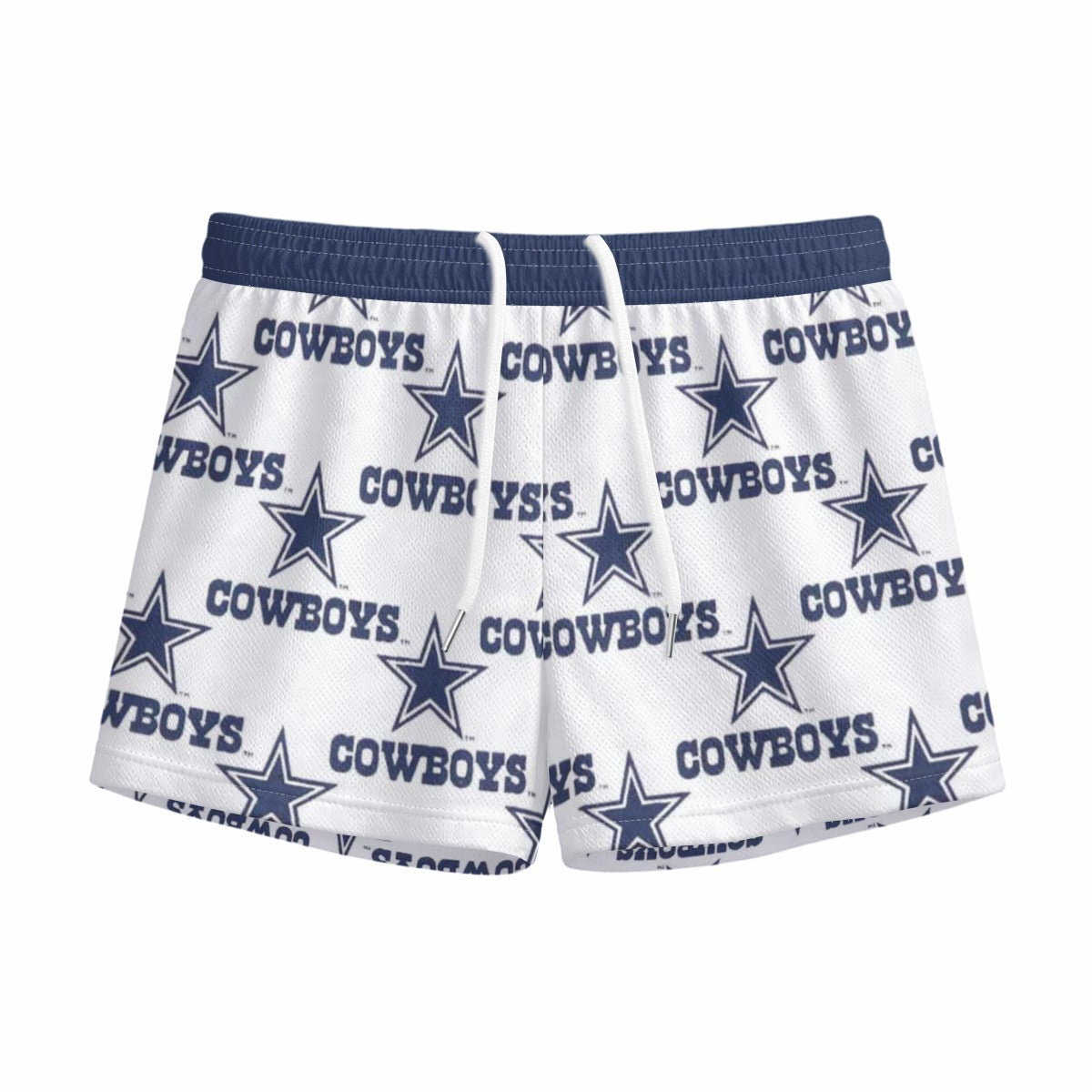 Dallas Cowboys Youth Shorts with Inner Drawstring|Birdseye streetwear fashion product image 2