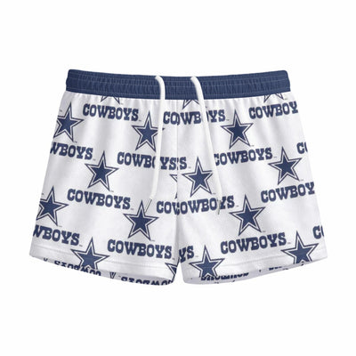 Dallas Cowboys Youth Shorts with Inner Drawstring|Birdseye