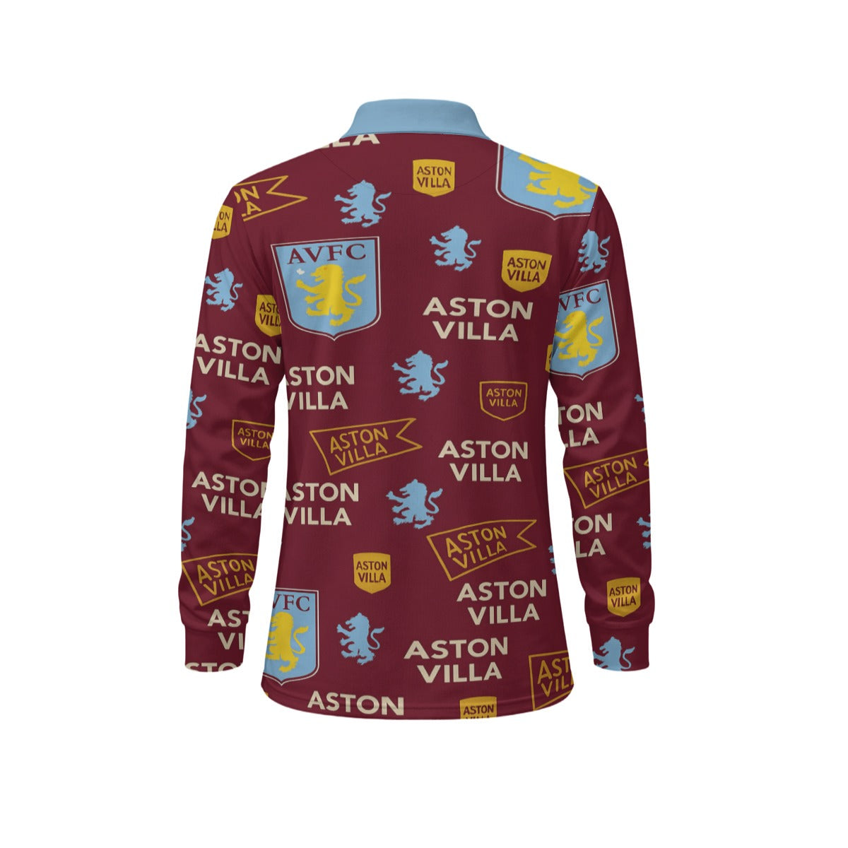 Aston Villa Men’s Premium Polo Shirt|Pique streetwear fashion product image 3