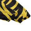 White Smoke Pittsburgh Football Yellow Black Zebra Kid's Sweatpants | 310GSM Cotton