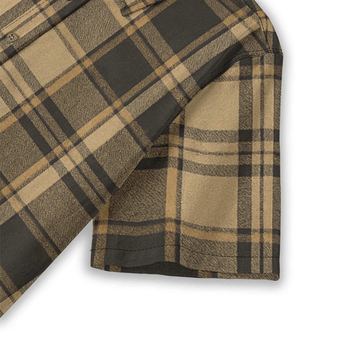 central florida knights tartan plaid black gold  women tartan plaid game day shirt