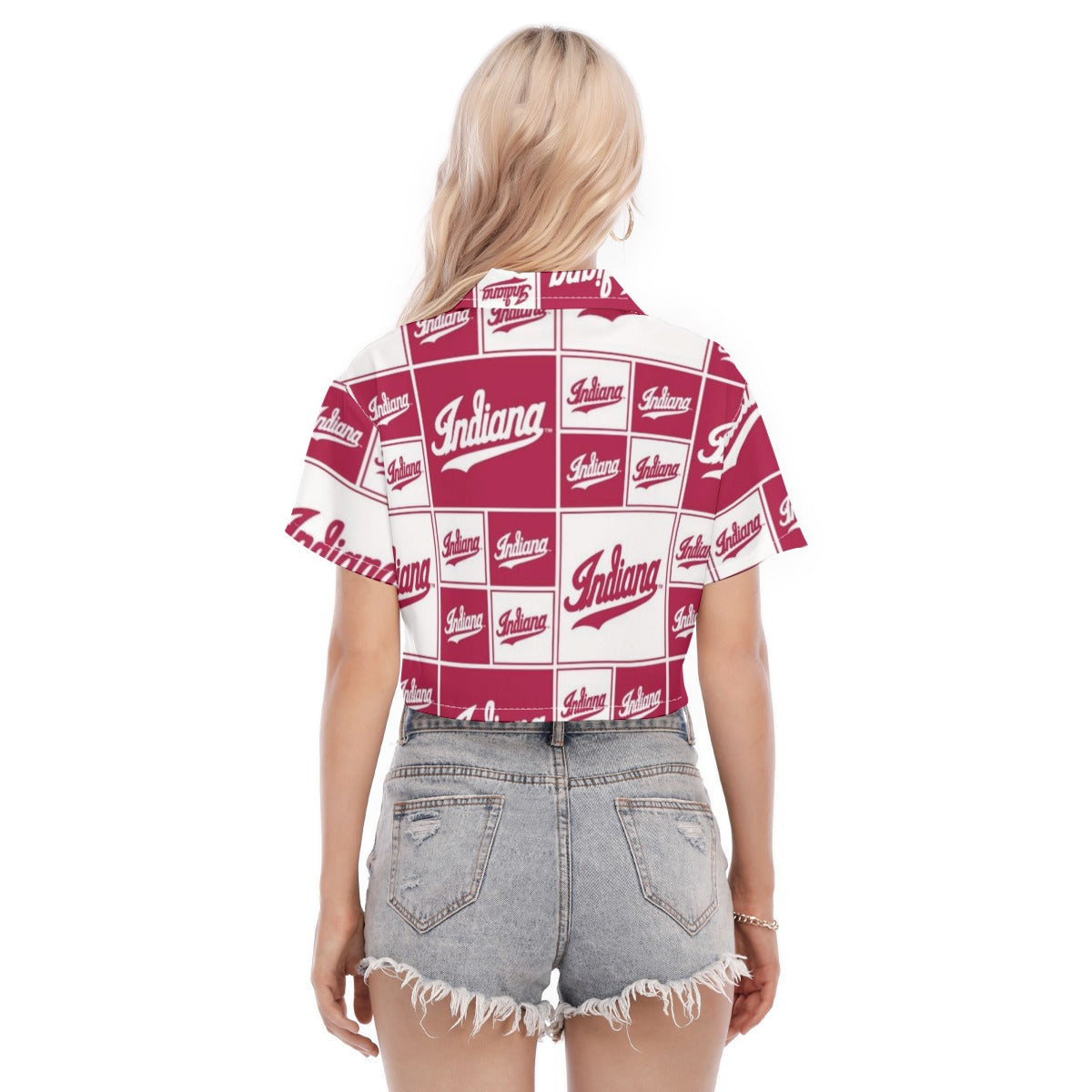 Indiana Hoosiers Women's Cropped Shirt