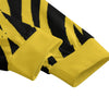 White Smoke Pittsburgh Football Yellow Black Zebra Sweatpants With Waistband – Game Day Streetwear