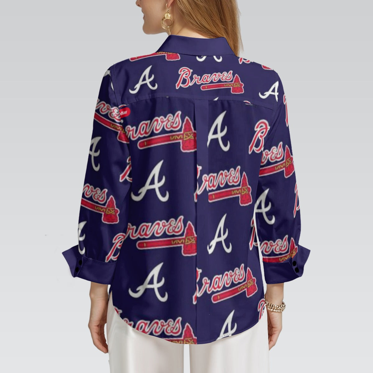 nan atlanta braves baseball fan apparel game day outfit