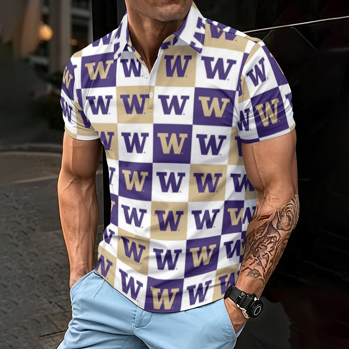 Washington Huskies Men's Polo Shirt varsity sportswear product image 1.0