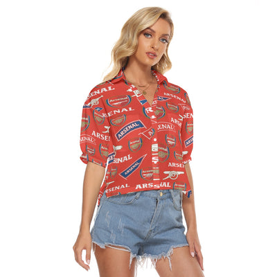 Arsenal Football Club Women's V-neck Shirts