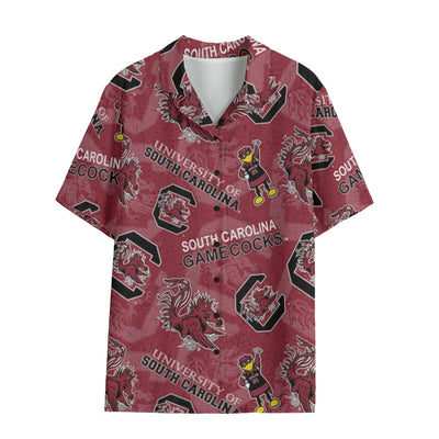 South Carolina Gamecocks Hawaii Shirt | 120GSM - college football fan gear varsity sportswear product image 1.0