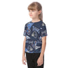 tennessee-titans-kids-t-shirt navy light blue football side view streetwear fit
