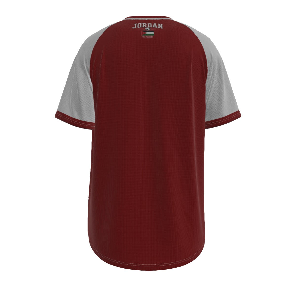 Jordan Soccer T-Shirt Red White – Jordan Football Shirt The Falcons Fan Tee