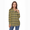 kansas jayhawks tartan plaid women shirt women tartan plaid game day fashion