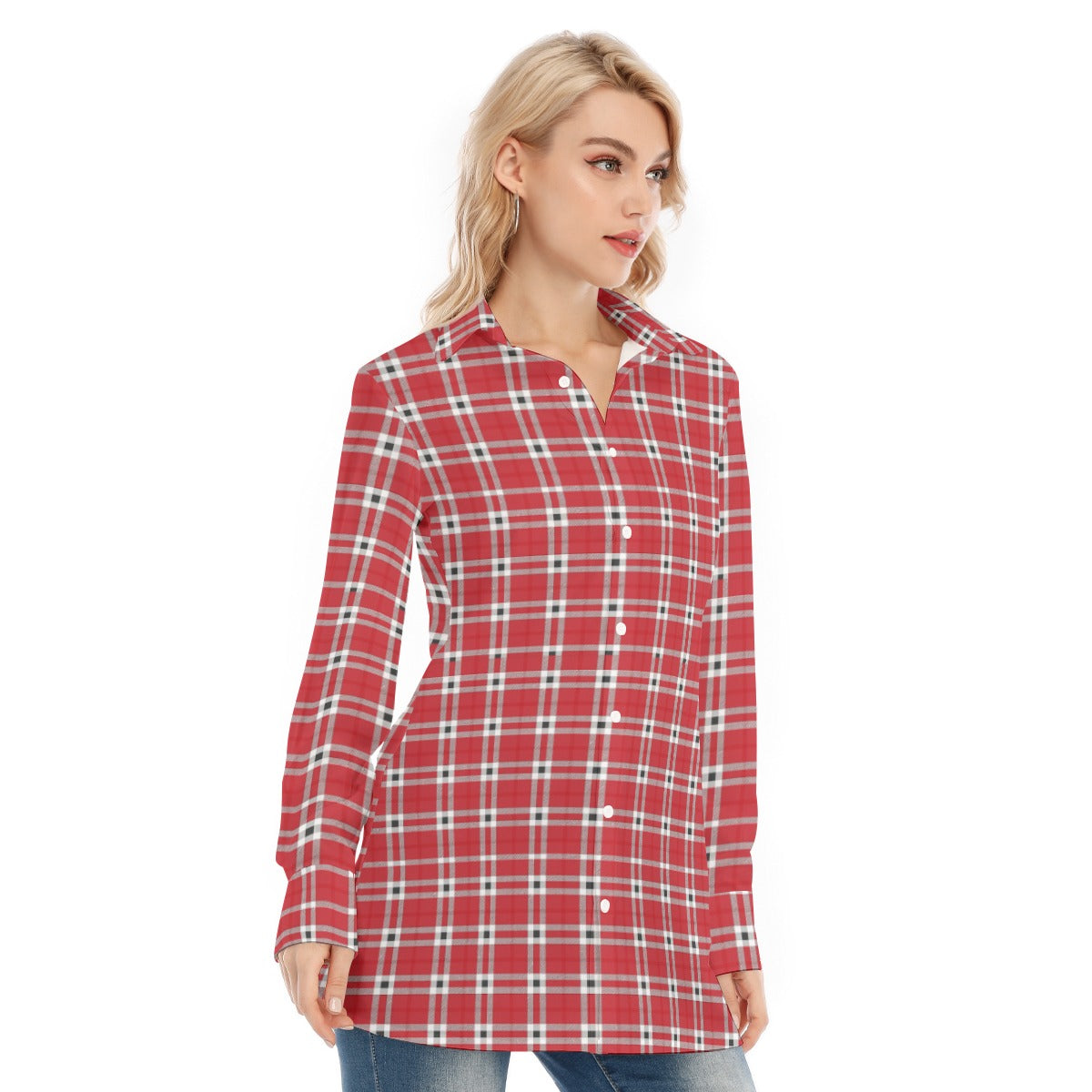 college tartan plaid women shirt women tartan plaid game day fashion