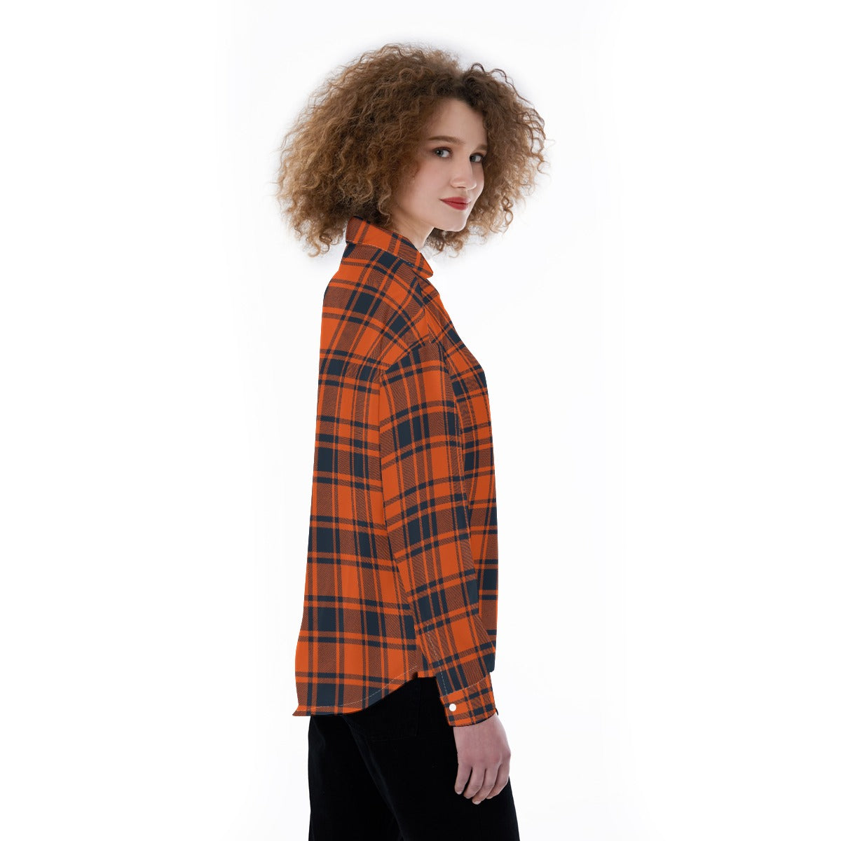 kansas jayhawks tartan plaid women shirt women tartan plaid game day fashion