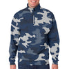 Penn State - Nittany Lions camo Men's Hidden Half-Zip Placket Hoodie White varsity sports apparel