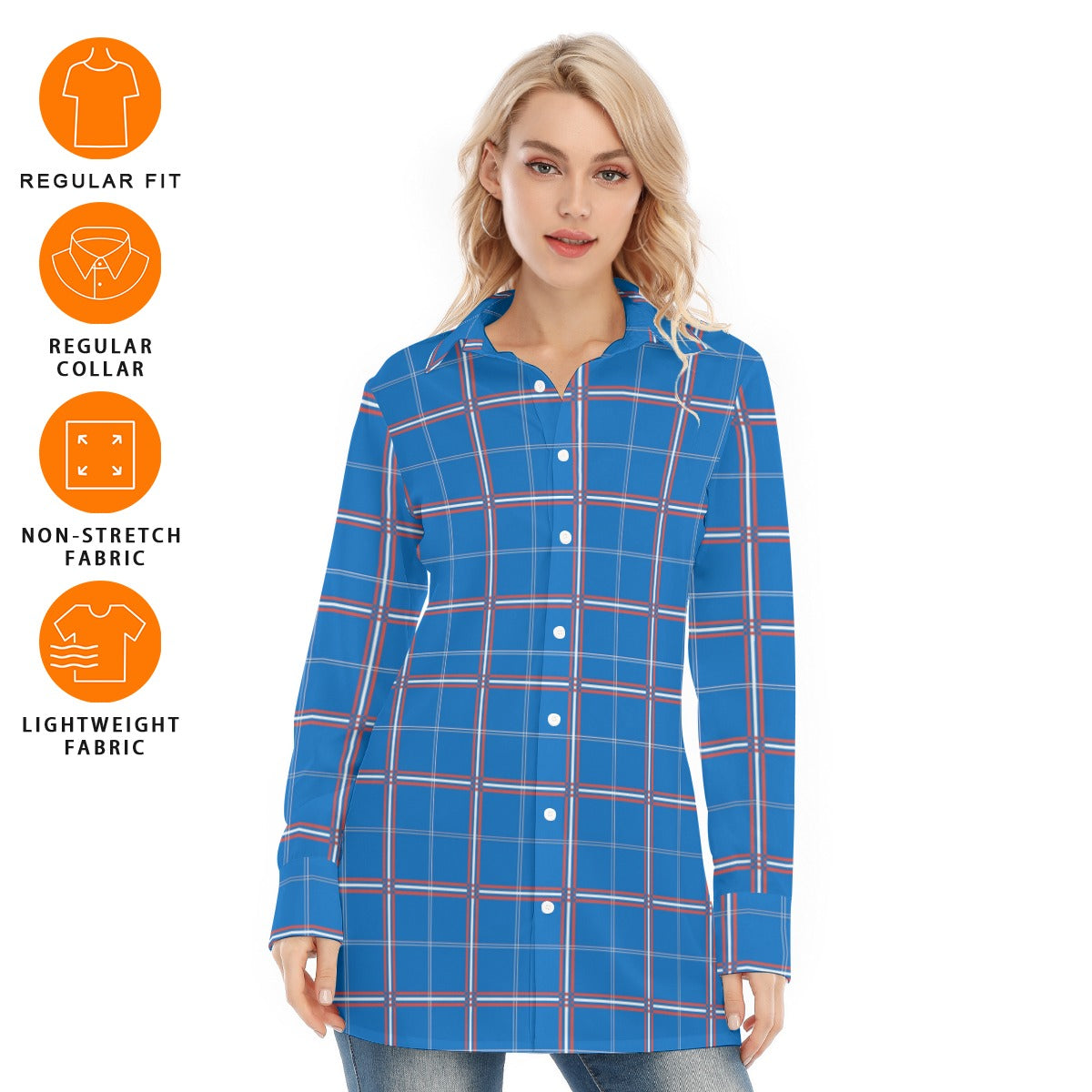 kansas jayhawks tartan plaid women shirt women tartan plaid game day fashion